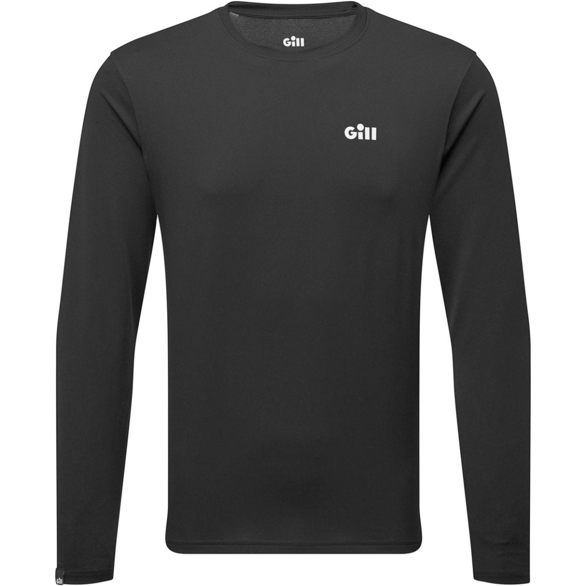Gill Mens Holcombe Crew Long Sleeve Base Layer 1100 - Black